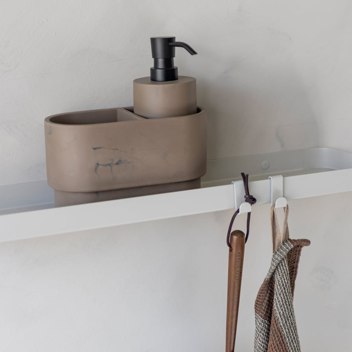 Carry Bathroom shelf from Mette Ditmer in the color sand grey