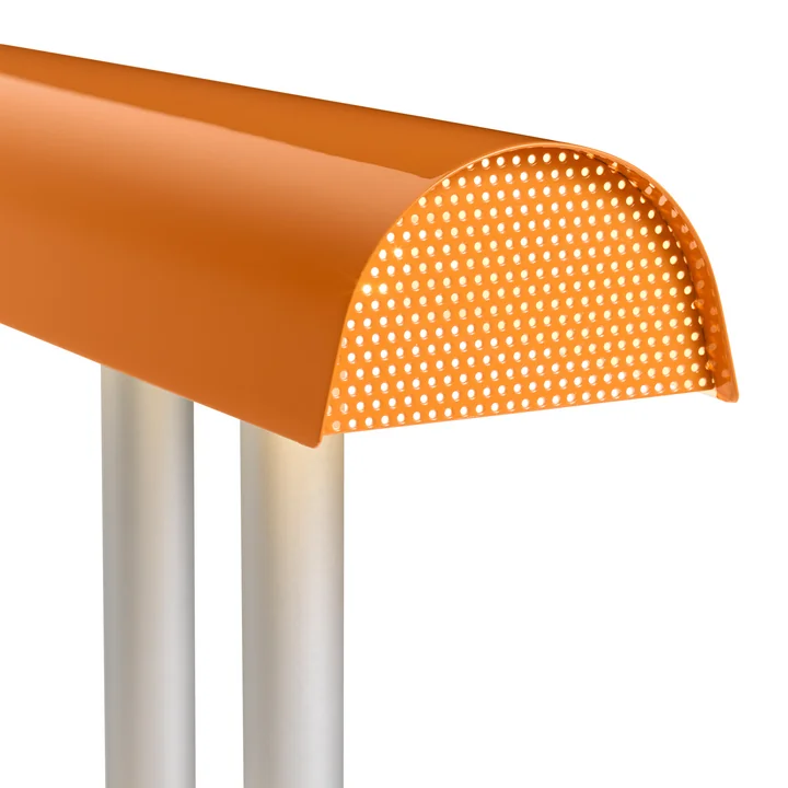 Anagram Table lamp, charred orange by HAY