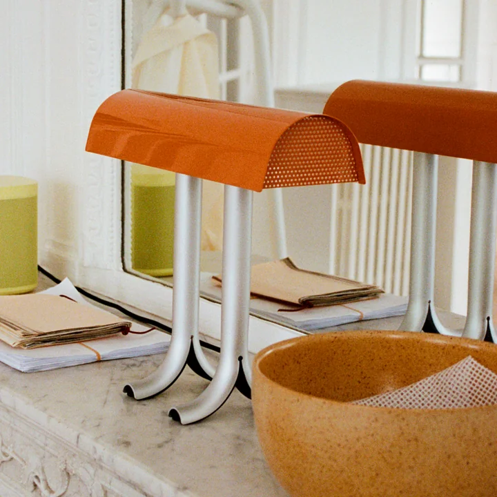 Anagram Table lamp, charred orange by HAY