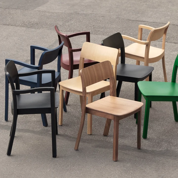 The Pastis chair from HAY (group view)