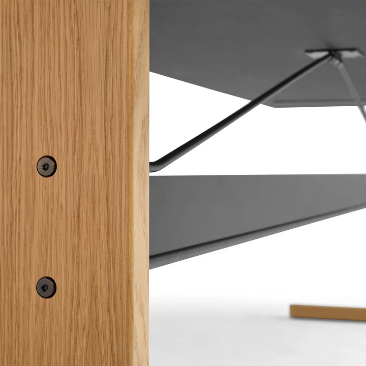 The Passerelle table from HAY