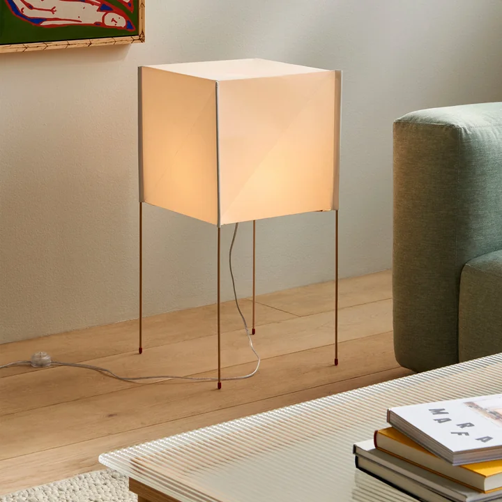 Paper Cube Paper floor lamp from HAY