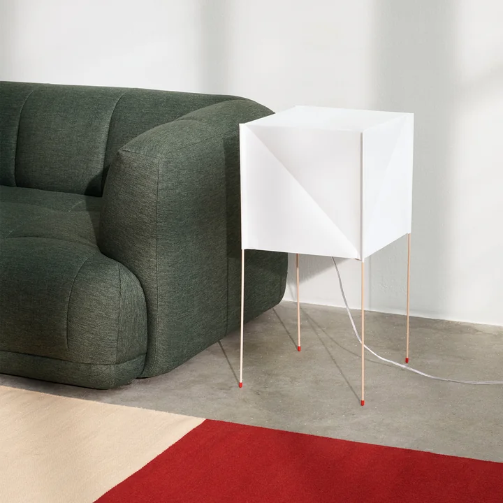 Paper Cube Paper floor lamp from HAY