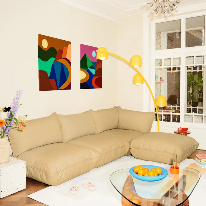 Sumo Sofa Sumo and stool from Fatboy