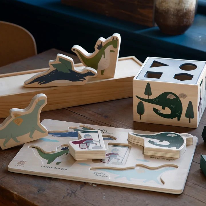 Wooden jigsaw puzzle from Sebra