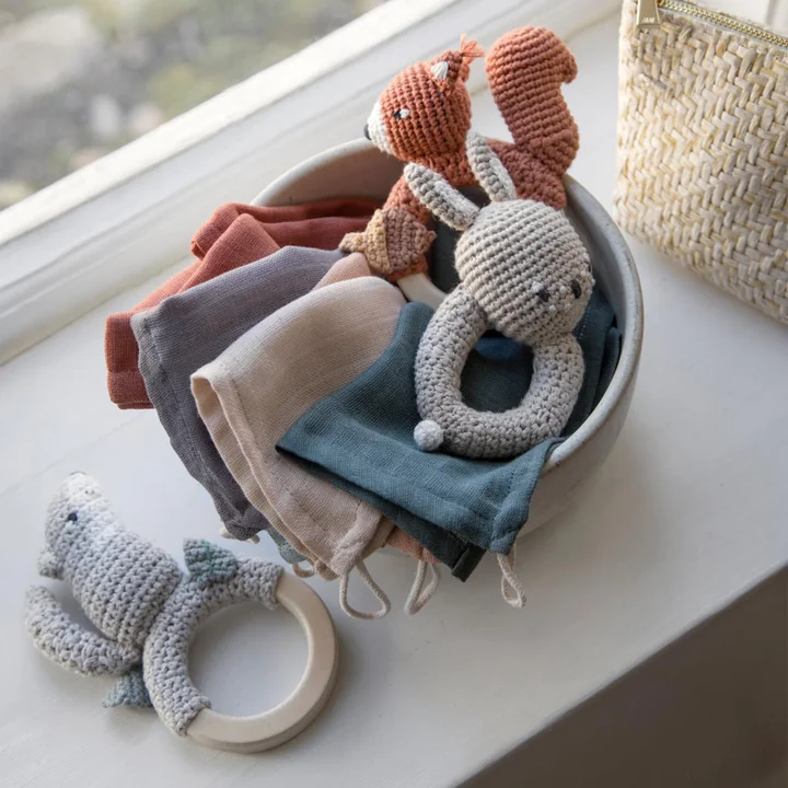 The washcloths from Sebra