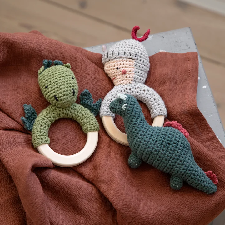 The crochet rattle from Sebra