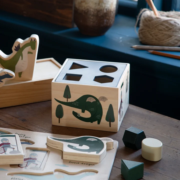 Shape plug game from Sebra