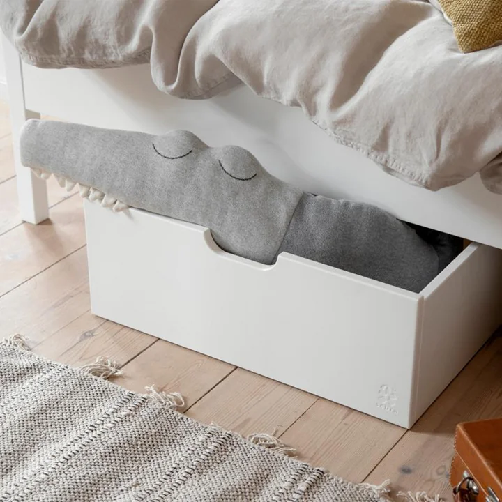 Sleepy Croc Cushions from Sebra in elephant grey