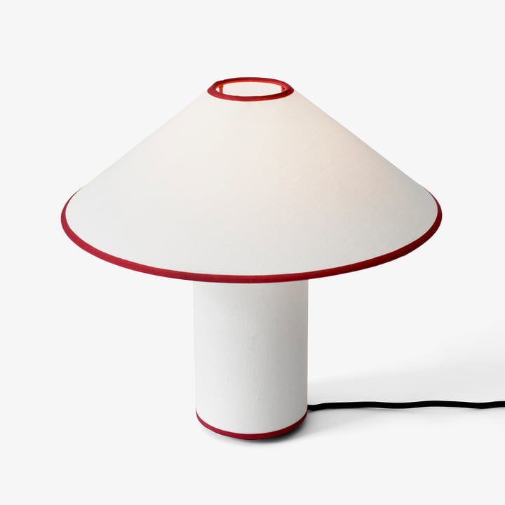 Colette ATD6 Table lamp, merlot / white from & Tradition