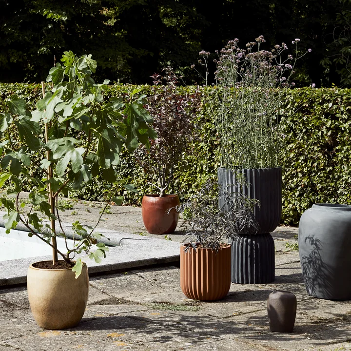 Fiber Plant pot from Broste Copenhagen