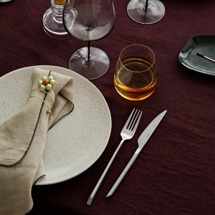 Nordic Vanilla Tableware set from Broste Copenhagen