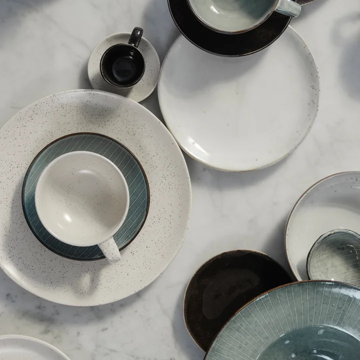 Nordic Vanilla Tableware set from Broste Copenhagen