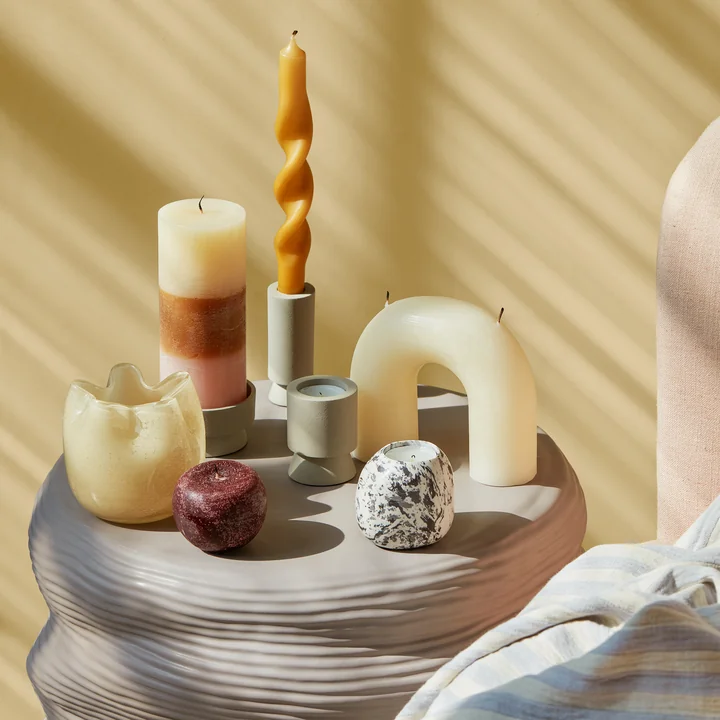 Earthernware Side table from Broste Copenhagen