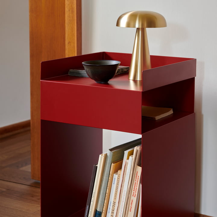 Rotate side table, merlot from & Tradition