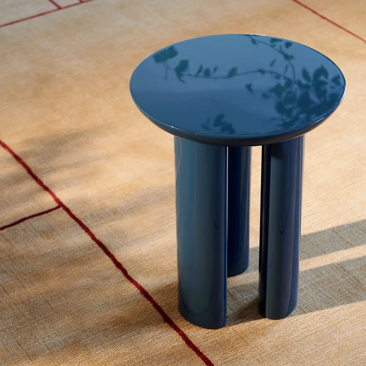 Tung side table, steel blue from & Tradition