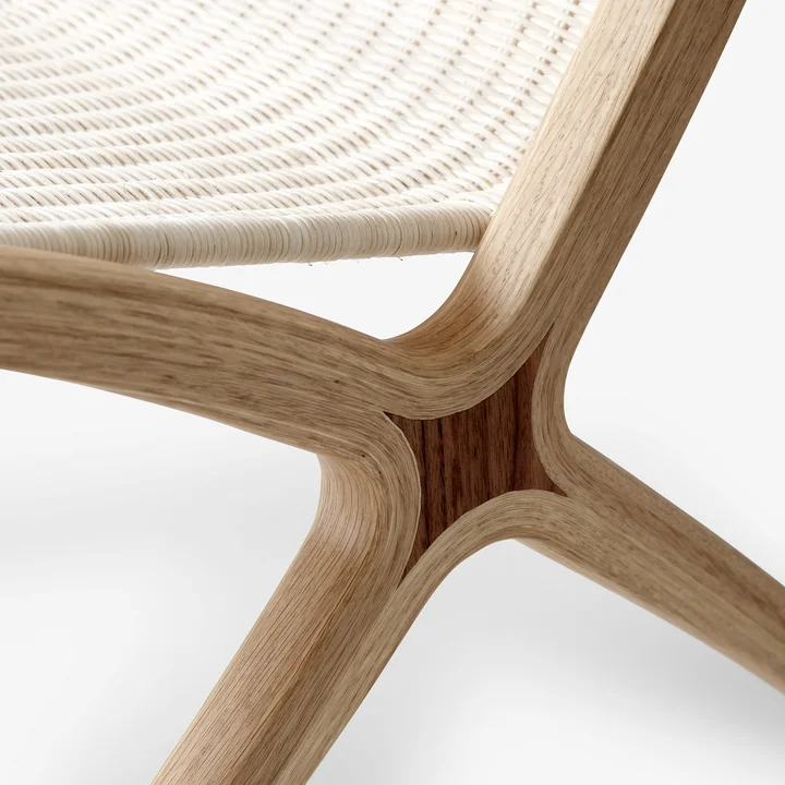 X HM10 Lounge Chair, oak lacquered from & Tradition