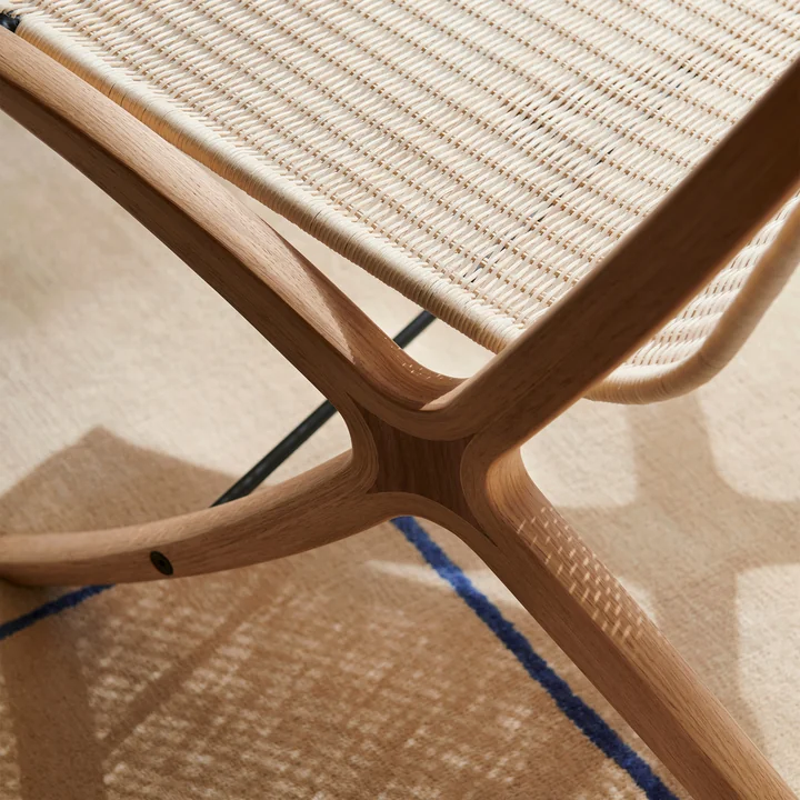 X HM10 Lounge Chair, oak lacquered from & Tradition