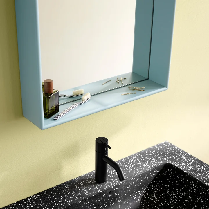 Shelfie Mirror with shelf frame from Montana
