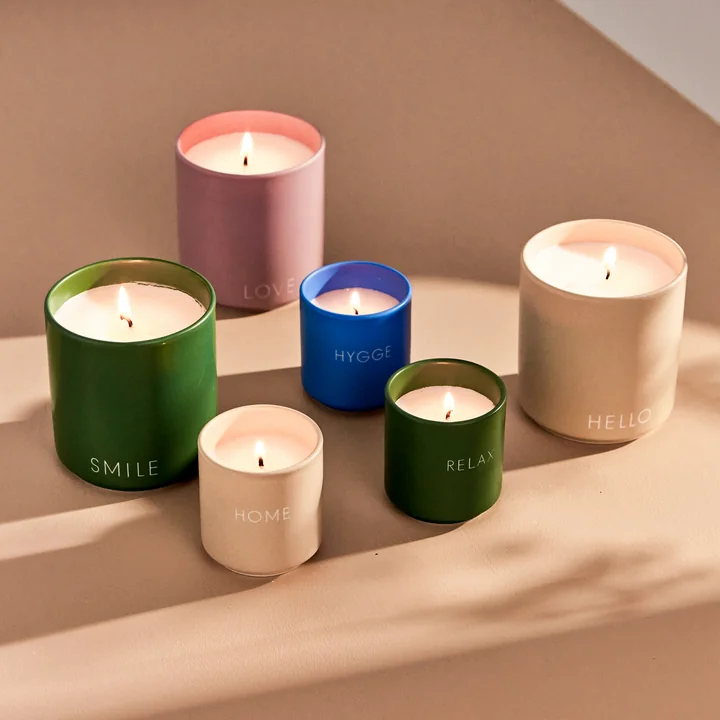 Scented candles from Design Letters