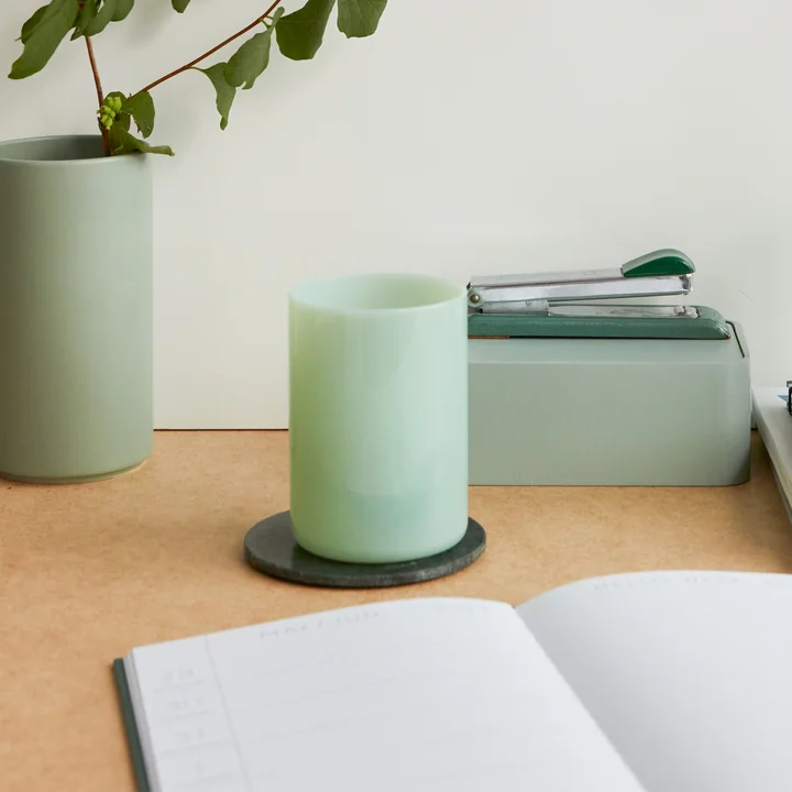 The Mute Milky Favourite Drinking glass, 350 ml, milky green from Design Letters