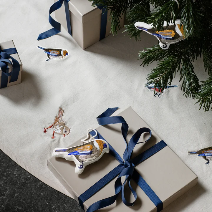 Bird Christmas tree cover from Broste Copenhagen