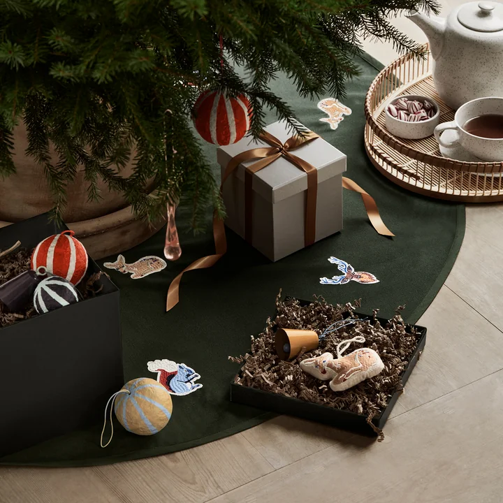 Deer Christmas tree cover from Broste Copenhagen