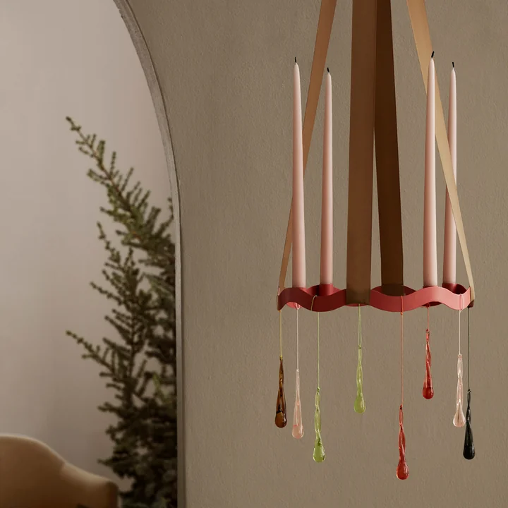 Christmas Tear decorative pendant from Broste Copenhagen