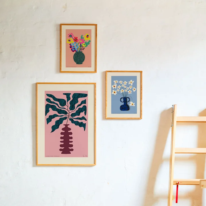 Flower Studies 04 (Stjärnöga) poster from Paper Collective