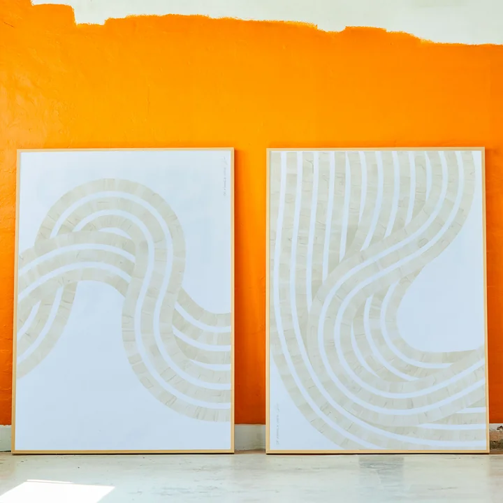 Entropy Sand Poster from Paper Collective