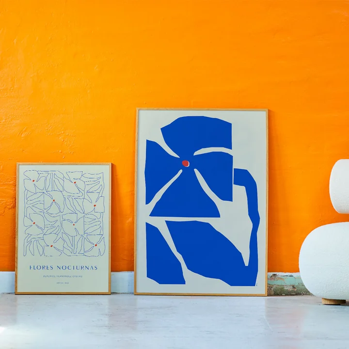 Flores Nocturnas 01 Poster from Paper Collective