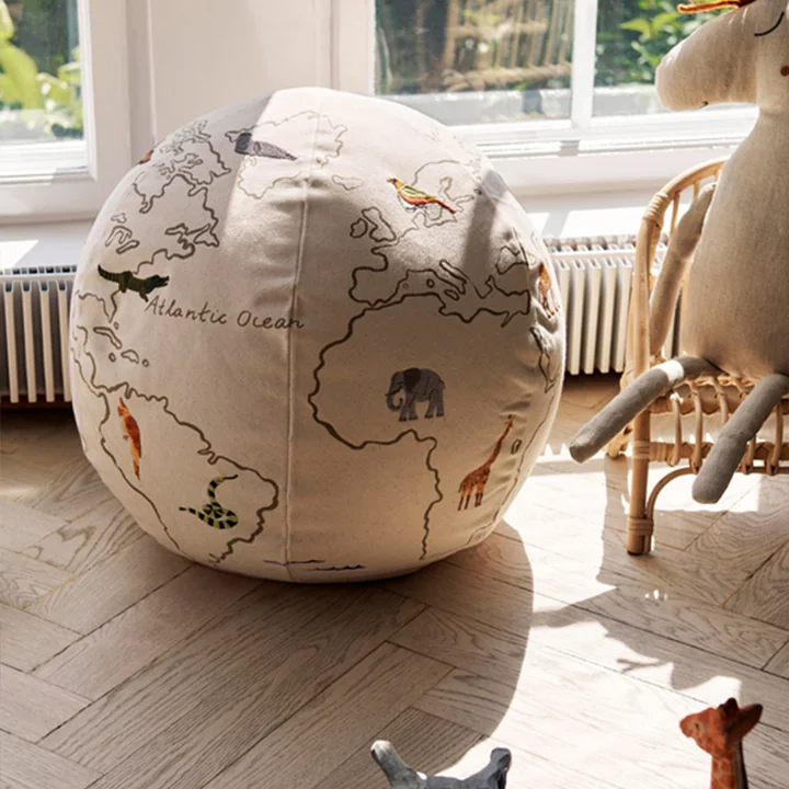 The World Pouf from Ferm Living