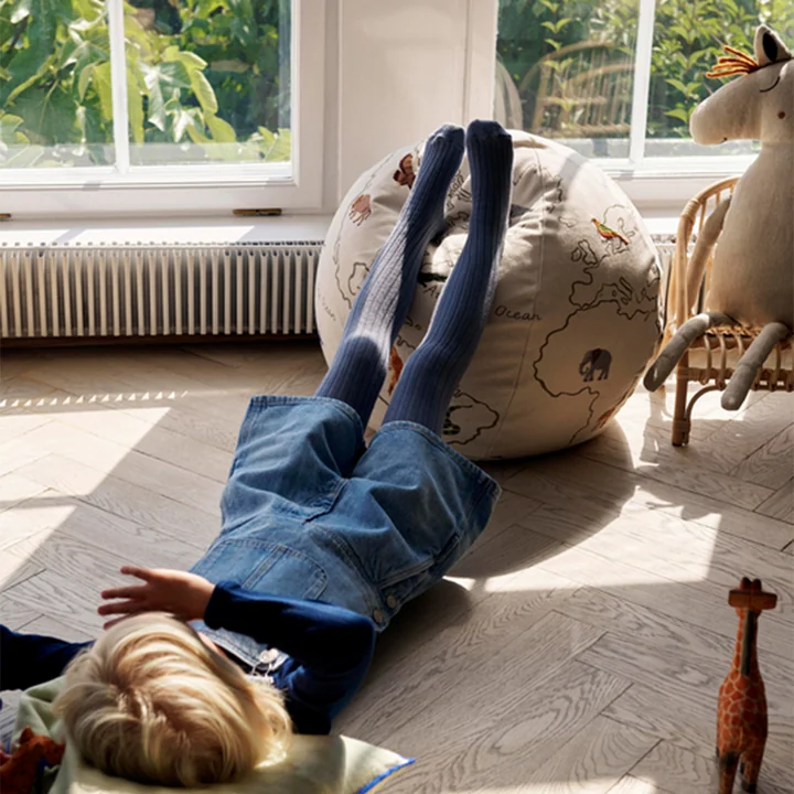 The World Pouf from Ferm Living