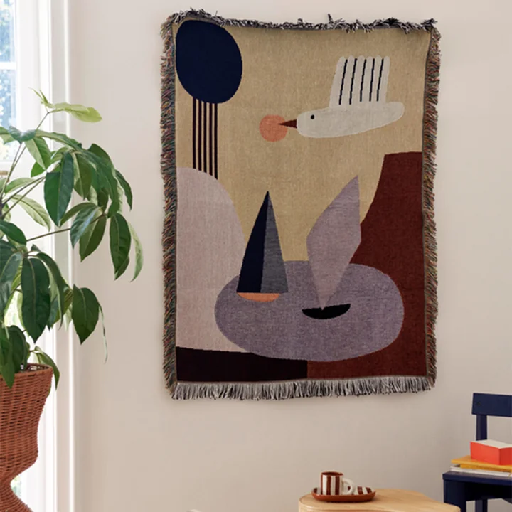 Bird Children wall blanket from Ferm Living