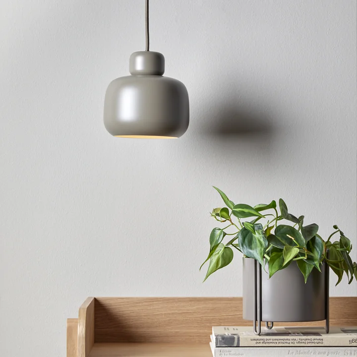Stone Pendant light from Woud