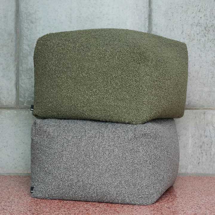 The Snug Pouf of the label HAY