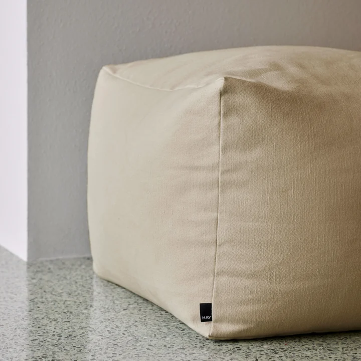 The Planar Pouf of the label HAY