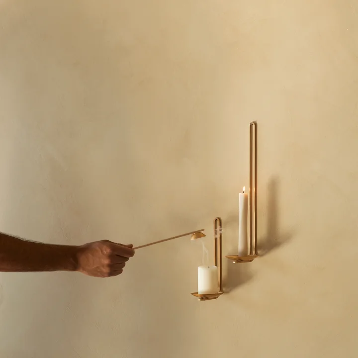 Clip Candle snuffer set from Audo