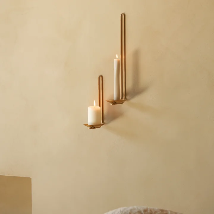 Clip wall candle holder from Audo