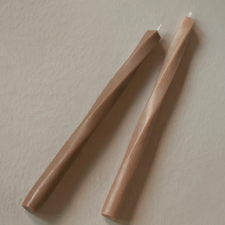 The Twist rod candle from Audo