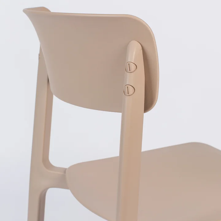 James Chair from Livingstone in the color light brown