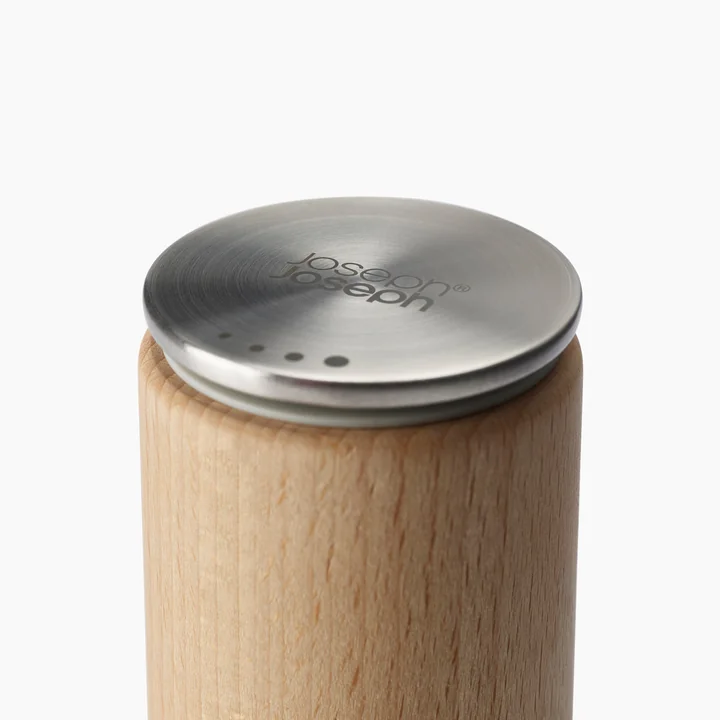 Milltop Wood salt and pepper mill from Joseph Joseph