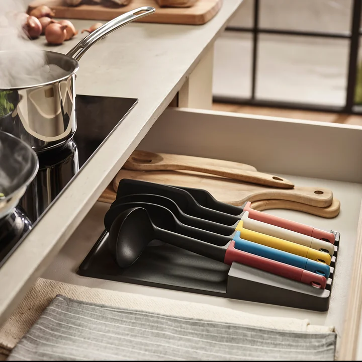 Elevate Kitchen gadget with drawer storage liner from Joseph Joseph