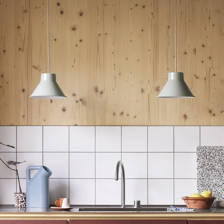 Top pendant lamp LED, Ø 21 cm, gray from Muuto