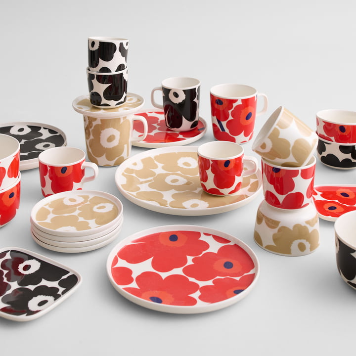 Oiva Unikko Tableware from Marimekko