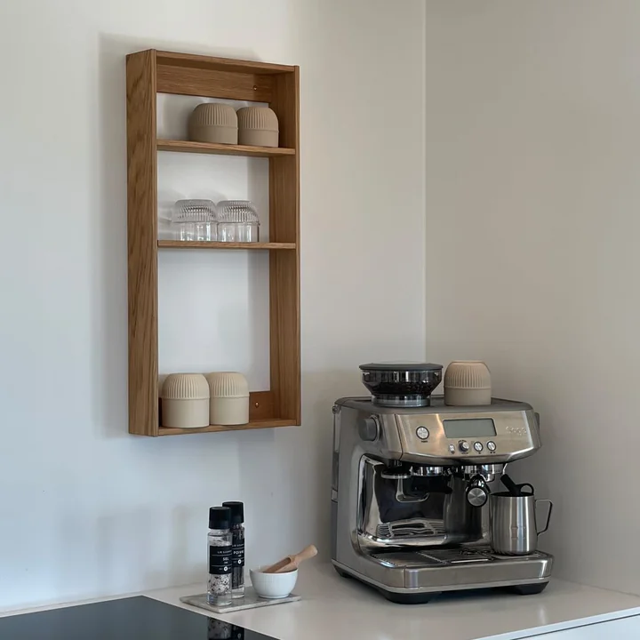 Threesquare Wall shelf from We Do Wood in the finish oak / nature