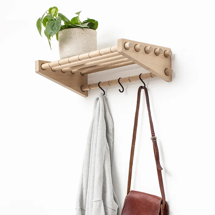 Roon & Rahn Moodrack Wall coat rack from We Do Wood