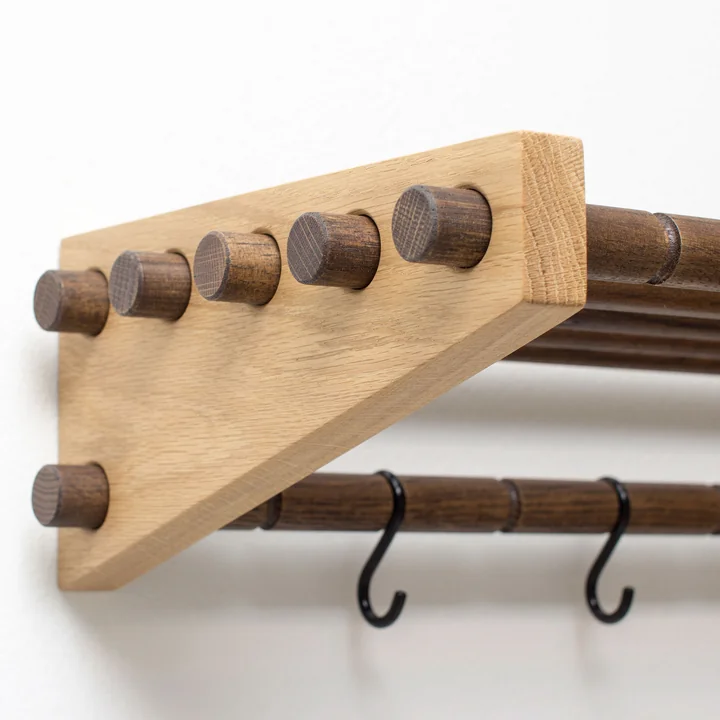 Roon & Rahn Moodrack Wall coat rack from We Do Wood