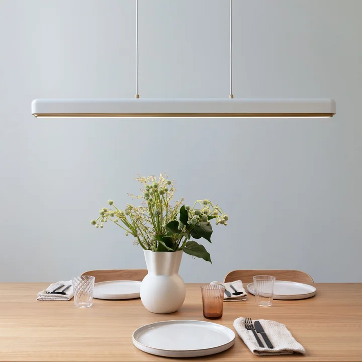 Hazel Branch LED pendant light, 100 cm, white from Umage