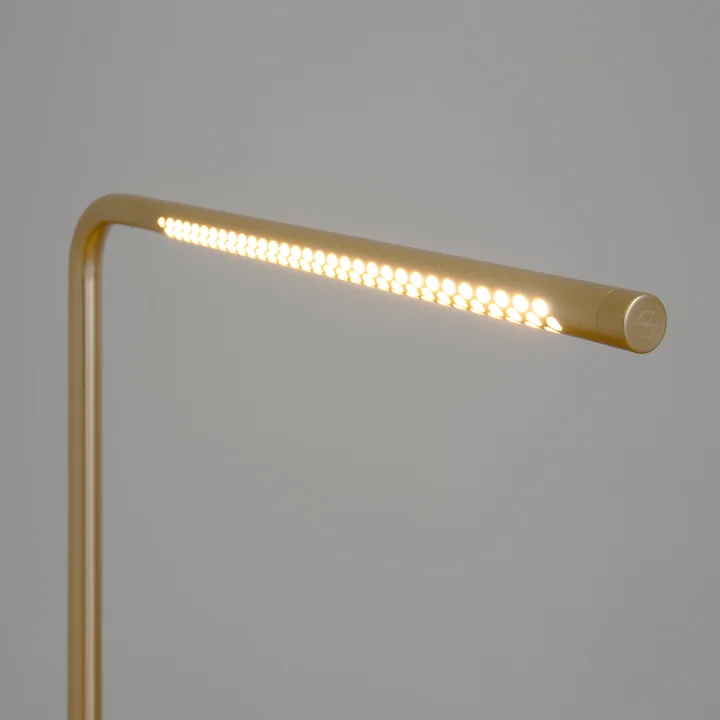 Omni LED table lamp, brass from Umage